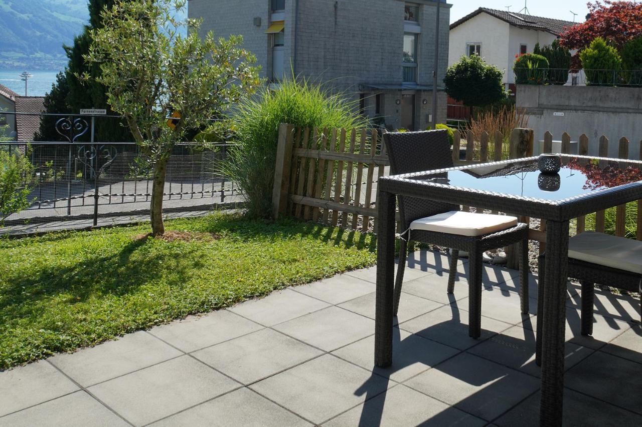 Ferienwohnung Gruenegg Gersau Exterior foto